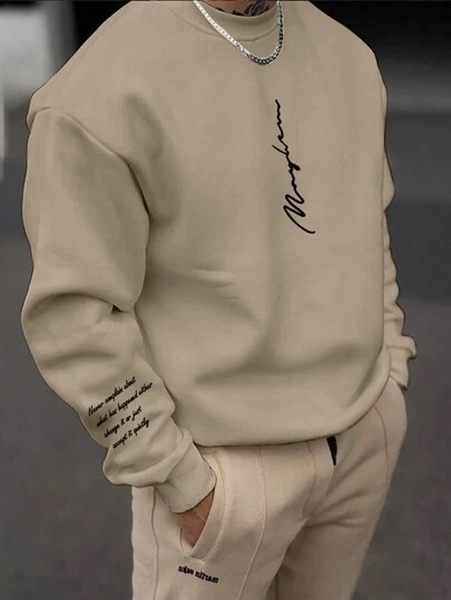 Manfinity Homme Herren Lässiger Sweater