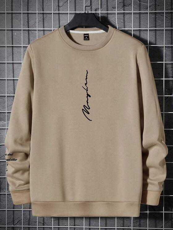 Manfinity Homme Herren Lässiger Sweater